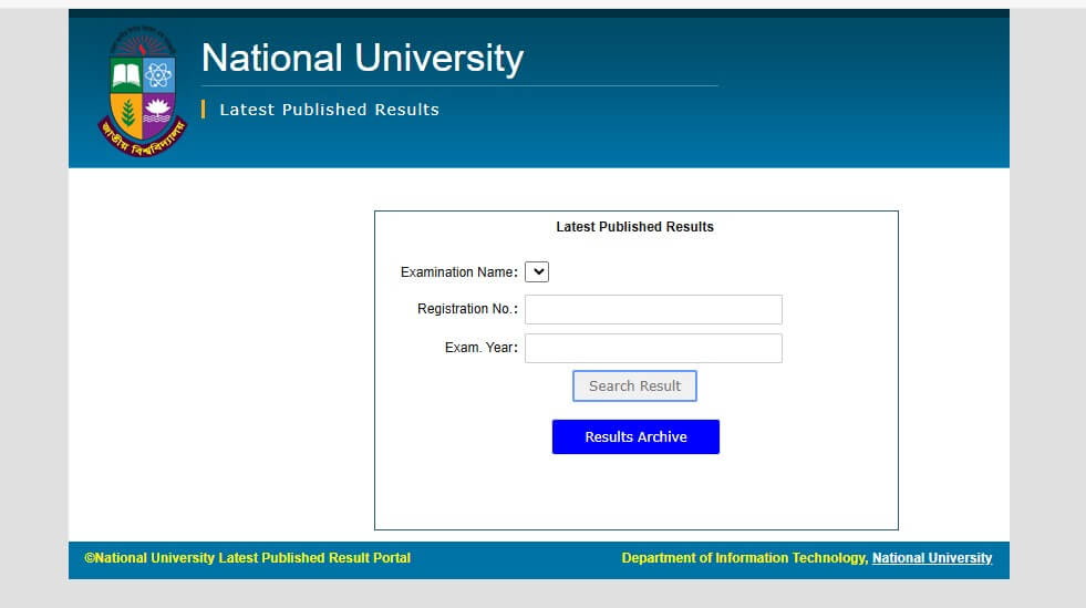 Degree 1st Year Result 2024